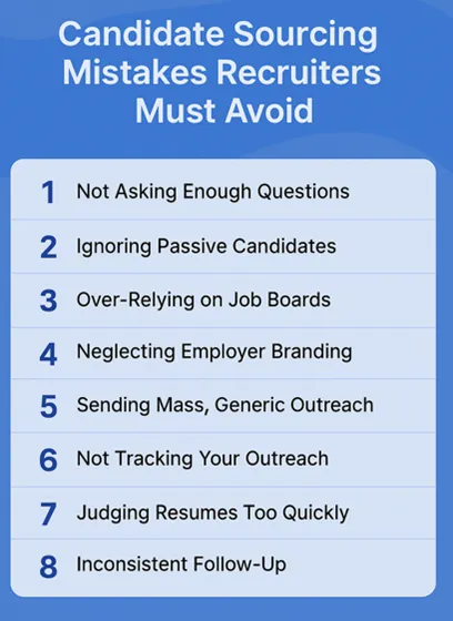 Sourcing Mistakes and Solutions