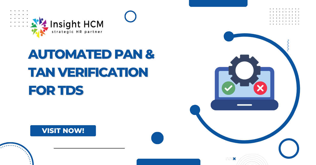 Automated PAN &amp; TAN Verification for TDS